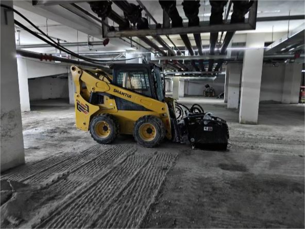 智控提效，，，，，，精准施工丨SSL75V-M滑移装载机高效助力天津高端住宅项目施工-装载机-尊龙凯时股份